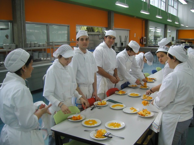 Cookery classes form part of our football tour programme