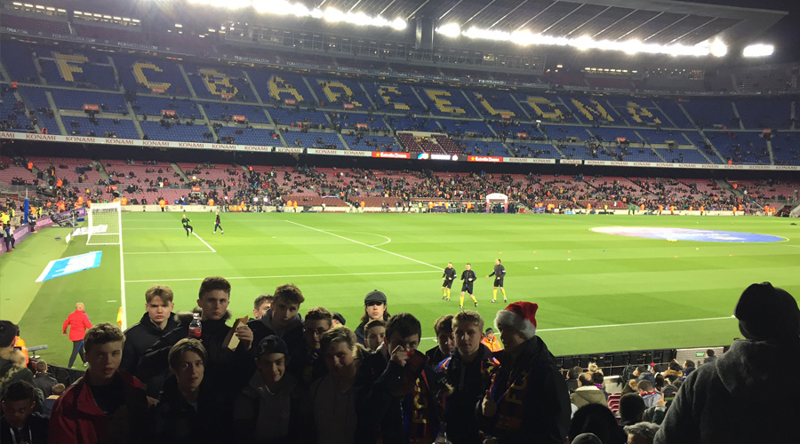 Football trip to Barcelona
