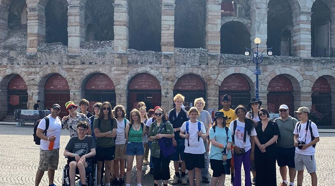 Remembering a sunny Italian school trip