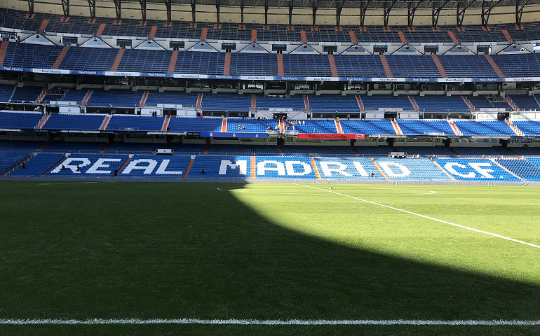 Watch Real Madrid in action as part of your football stadium tour to Madrid