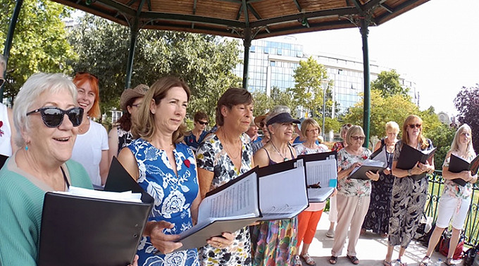 Take part in a choir festival this summer