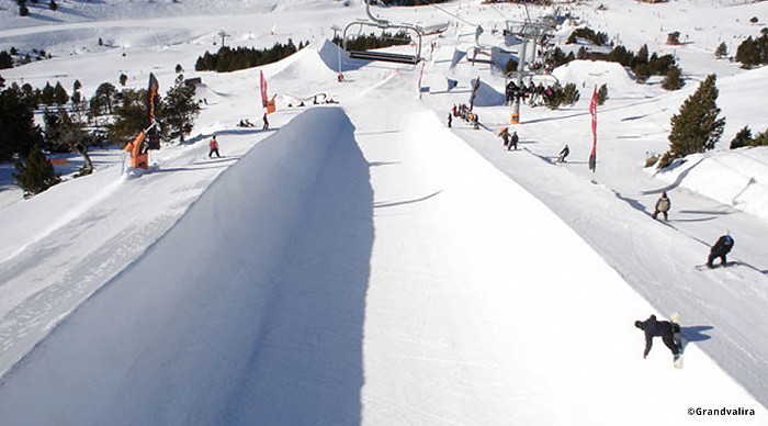 Skiing in Grandvalira