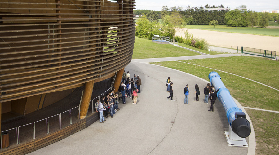 a school trip to CERN in Geneva