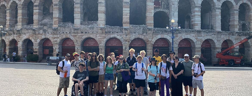 Remembering a sunny Italian school trip