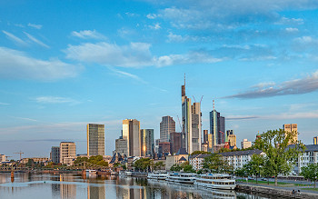 The financial centre Frankfurt
