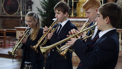 Haileybury students perform in Salzburg Cathedral on their school Advent music trip
