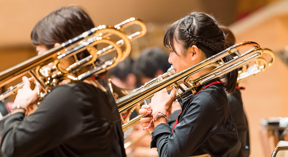 The Fukushima Youth Sinfonietta perform