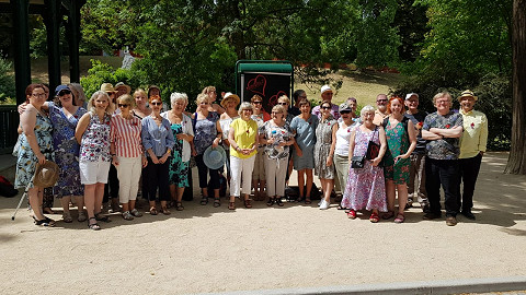 Community Choir on a music tour to Paris