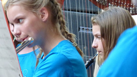 school music tour in the Rhineland