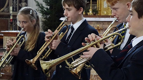 Haileybury students perform in Salzburg Cathedral as part of their school music trip