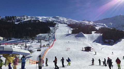 Amazing ski area in Bormio ideal for student ski trips