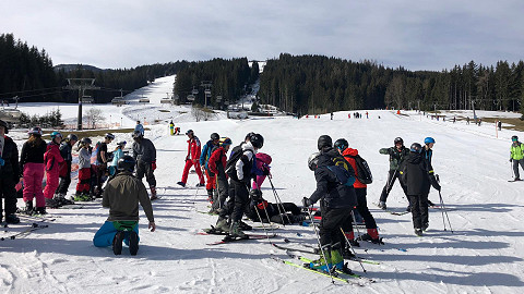 Leighton Park in Flachau for their school ski trip